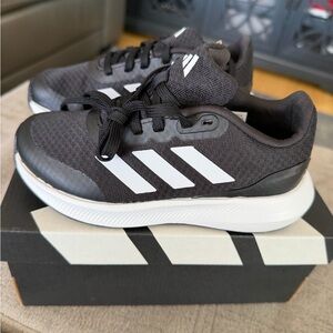 Adidas Kid’s Black and White Running Sneakers
